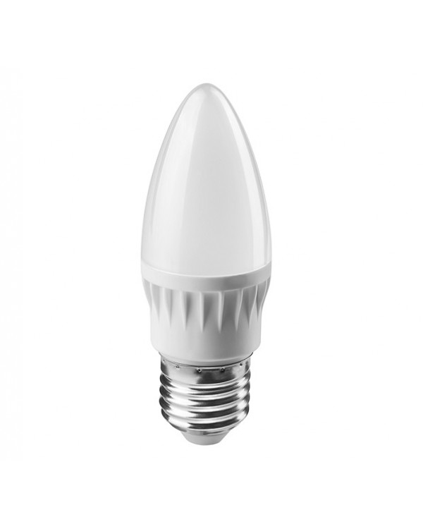 Светодиодная лампа 8Вт свеча 2700К тепл. белый E27 560лм 176-264В ОНЛАЙТ
