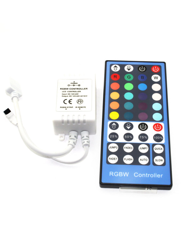 Контроллер RGBW ИК с ПДУ (44кн) led-ir44-rgbw 12В 6А