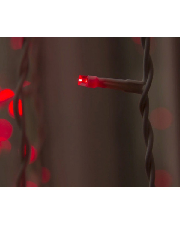 Уличная LED гирлянда "Занавес" 2х3м ПВХ LED-ZP-2x3-r Красный