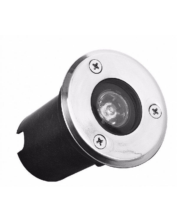 Грунтовый светильник LED 1Вт IP67 GR-1w-24vr Красный