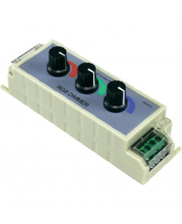 Контроллер-диммер для ленты RGB led-DM108-3 12В 9А