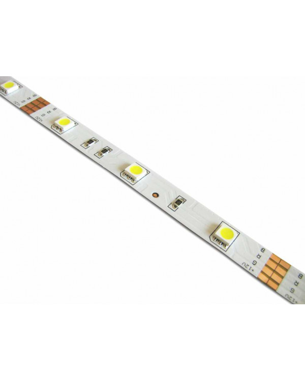 Светодиодная лента 5050 LUX LEDx30x1-SQR-Y Желтый 12В, 7.2Вт