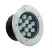 Грунтовый светильник LED 12Вт 220В GR-12w-220vg Зеленый